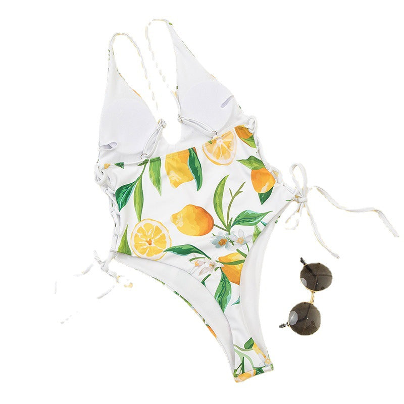 Beaira Sexy fresh in stock small batch green export European and American gathering slimming one size fits all bikini