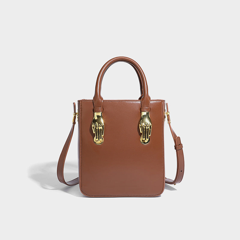 Beaira Black box bag for autumn and winter new high-end style niche designer high-quality handheld crossbody small square bag women's trend