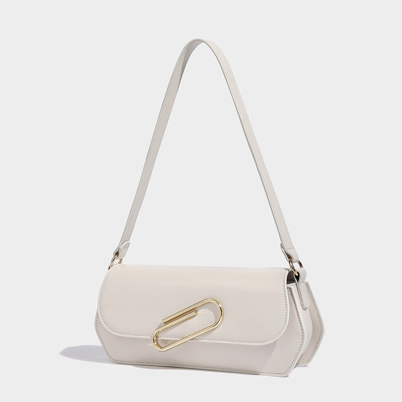 Beaira Paper clip armpit bag women's new versatile retro niche design French stick high-end commuting shoulder bag