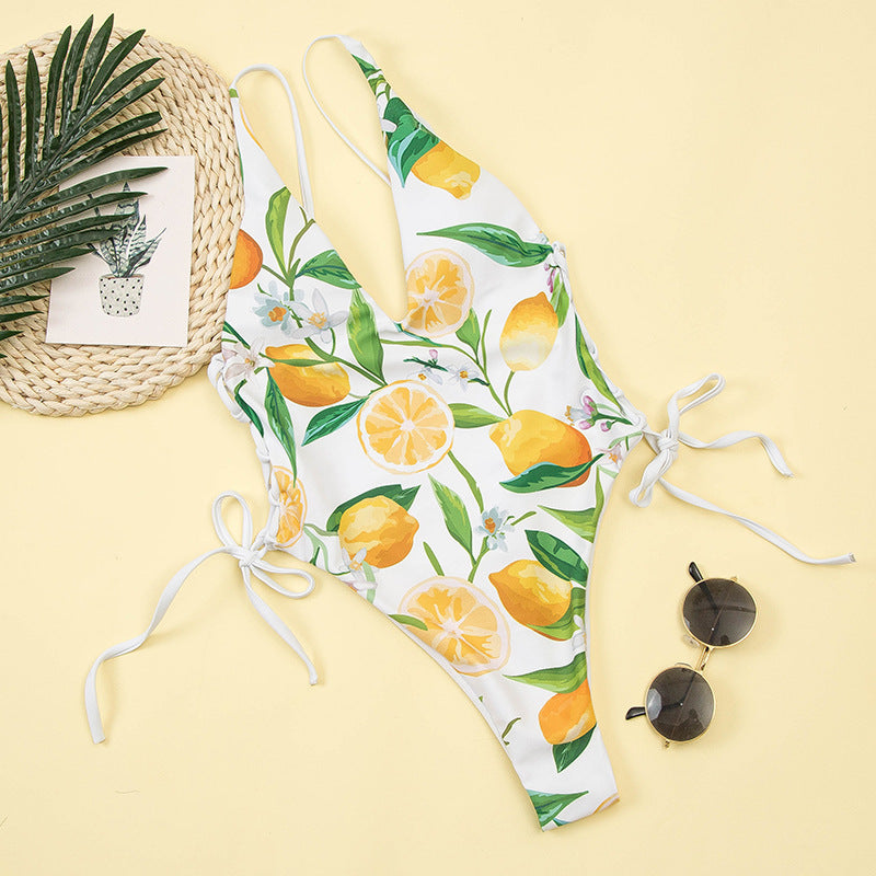 Beaira Sexy fresh in stock small batch green export European and American gathering slimming one size fits all bikini