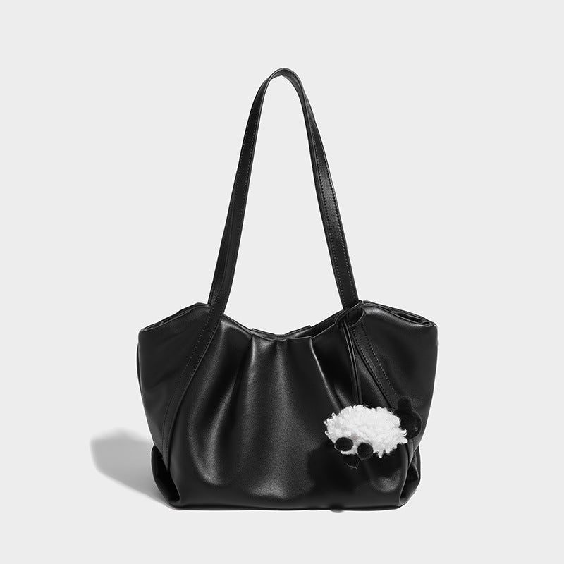 Beaira Ladies' new high-end bag with large capacity cloud folds niche design single shoulder tote bag