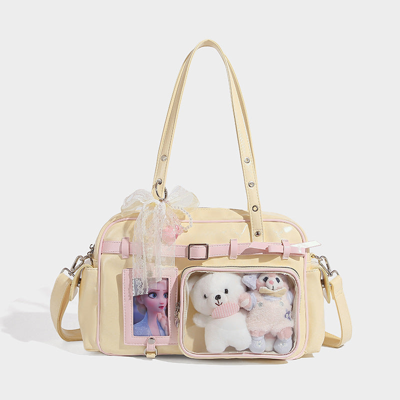 Beaira New large capacity sweet and cool daily baby bag Japanese girl pain bag student class commuting crossbody bag trend