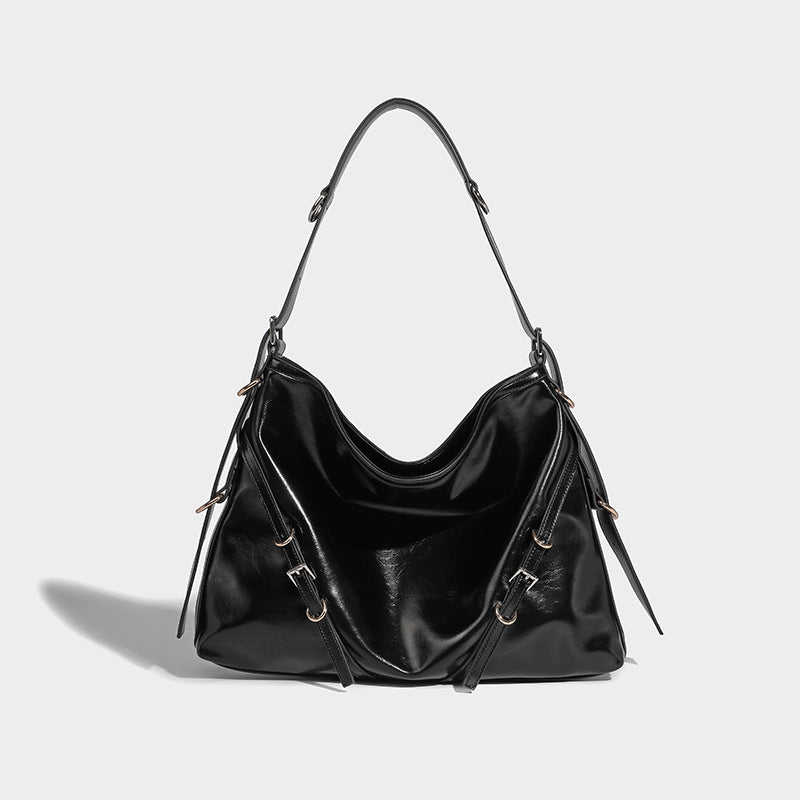Beaira Pink internet celebrity new women's bag with fashionable temperament large capacity single shoulder armpit bag simple and versatile crossbody bag