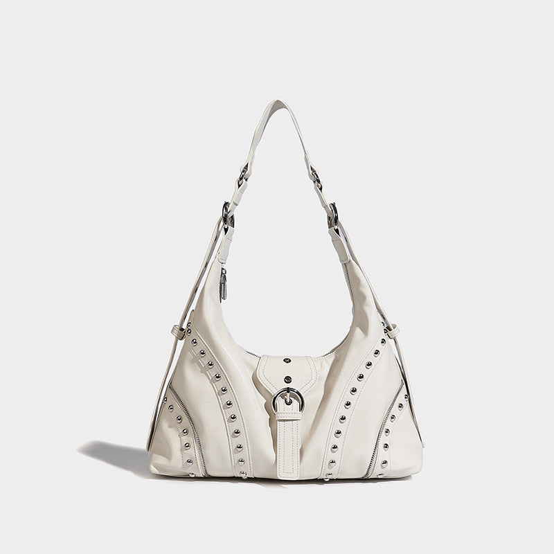 Beaira Fashionable retro design spicy girl armpit bag women's summer new item large capacity Liuding tote crossbody bag