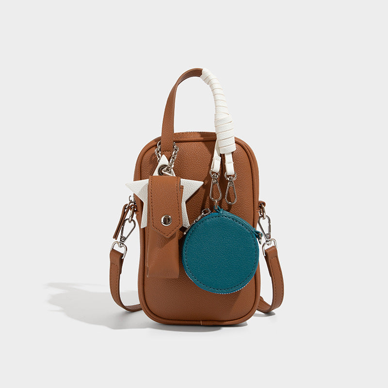 Beaira Spring/Summer New Women's Bag Fashion Versatile Mobile Bag Xiaoqing New Crossbody Bag Shoulder Bag Fashion Mini Bag