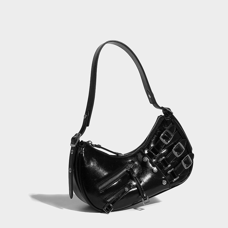 Beaira Small Cross border Retro Cowboy Spicy Girl Colorful New Bag Women's Fashion Versatile Underarm Single Shoulder Handbag