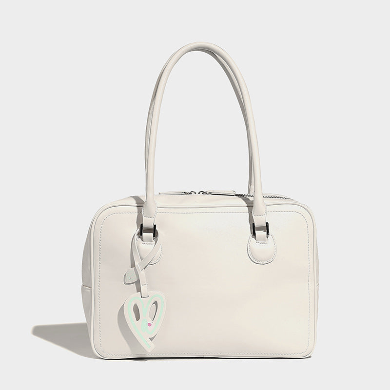 Beaira Autumn and Winter New Large Capacity Toast Bag Vintage Handheld Boston Bag Fashion Single Shoulder Underarm Bag