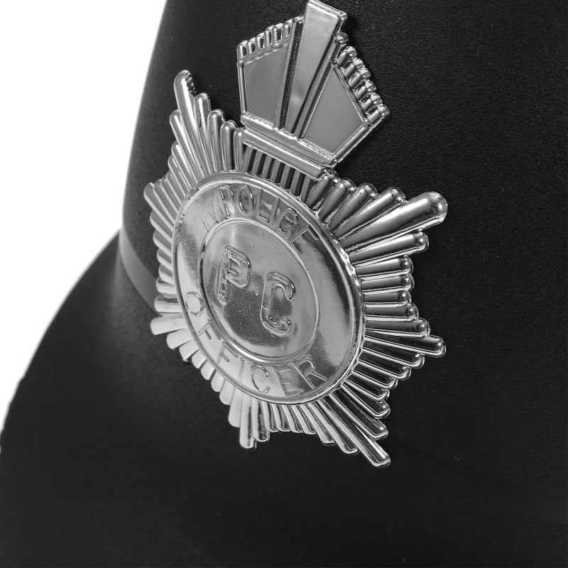 Beaira Party Cosplay Costume Badge Police Cap Hat Officer Performance Halloween Costumes