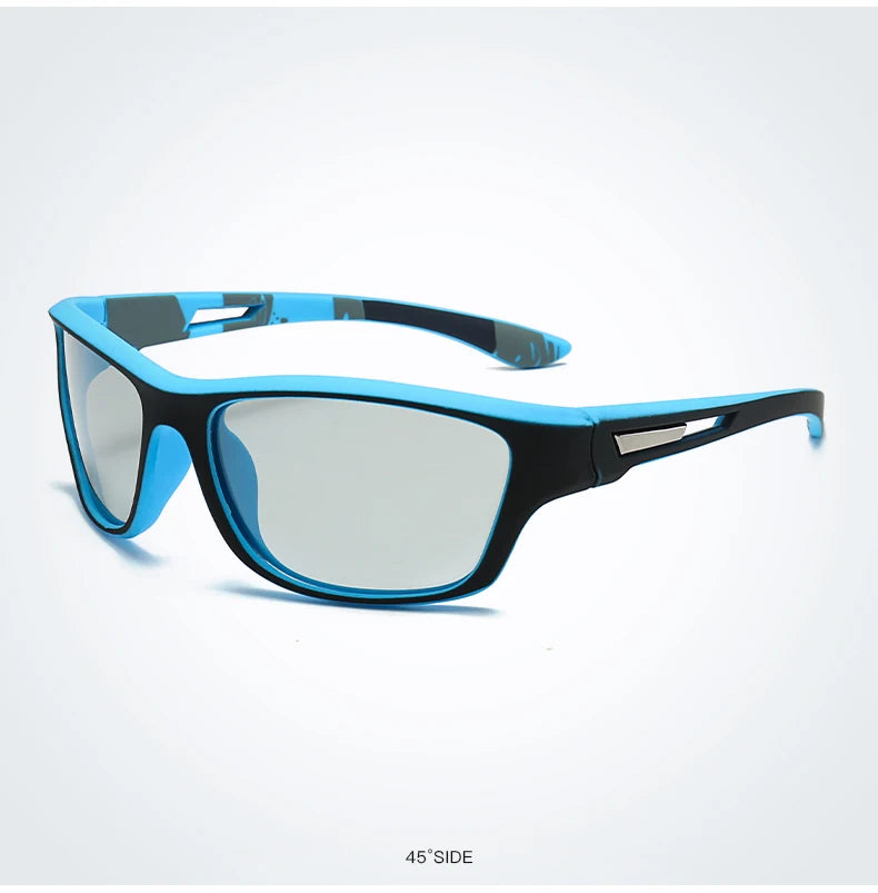 Beaira Photochromic Polarized Sports Vintage Sunglasses Men Women Fishing Cycling Driving Mountaineering Sport Retro Sun Glasses UV400