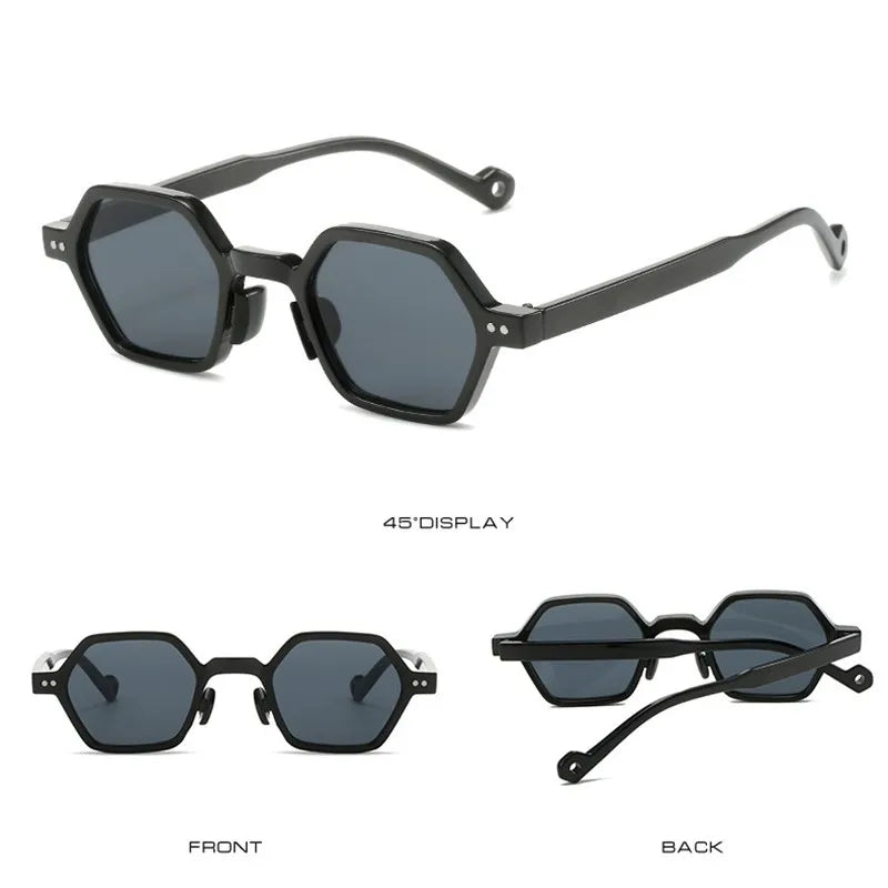 Beaira Retro Style Polarized Sunglasses Uv400 Male Green Brown Polygon Ladies Sun Glasses For Men Hexagon Summer New Eyewear