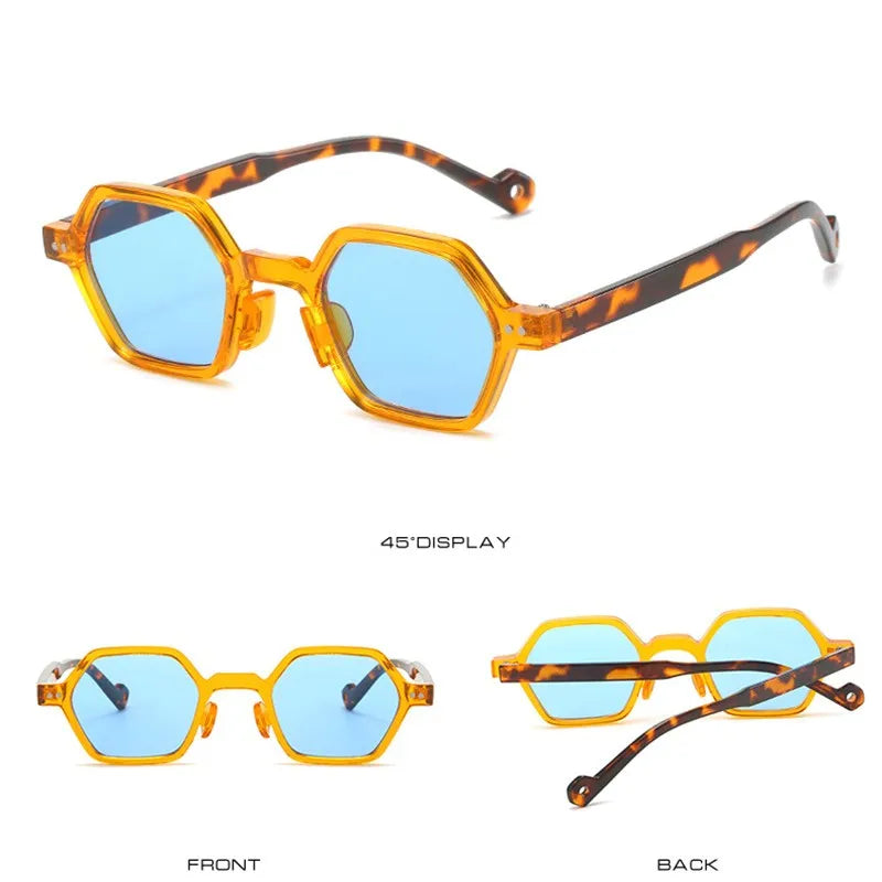 Beaira Retro Style Polarized Sunglasses Uv400 Male Green Brown Polygon Ladies Sun Glasses For Men Hexagon Summer New Eyewear