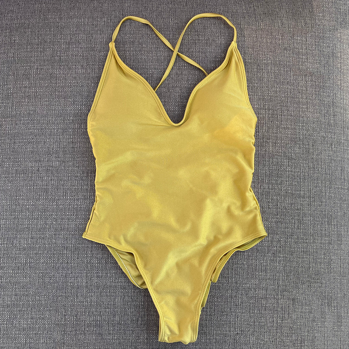 Beaira Sexy Padded One Piece Swimsuit Women Swimwear Solid Bathing Suit Monokini Swimming Suit Summer Beachwear maillot de bain femme
