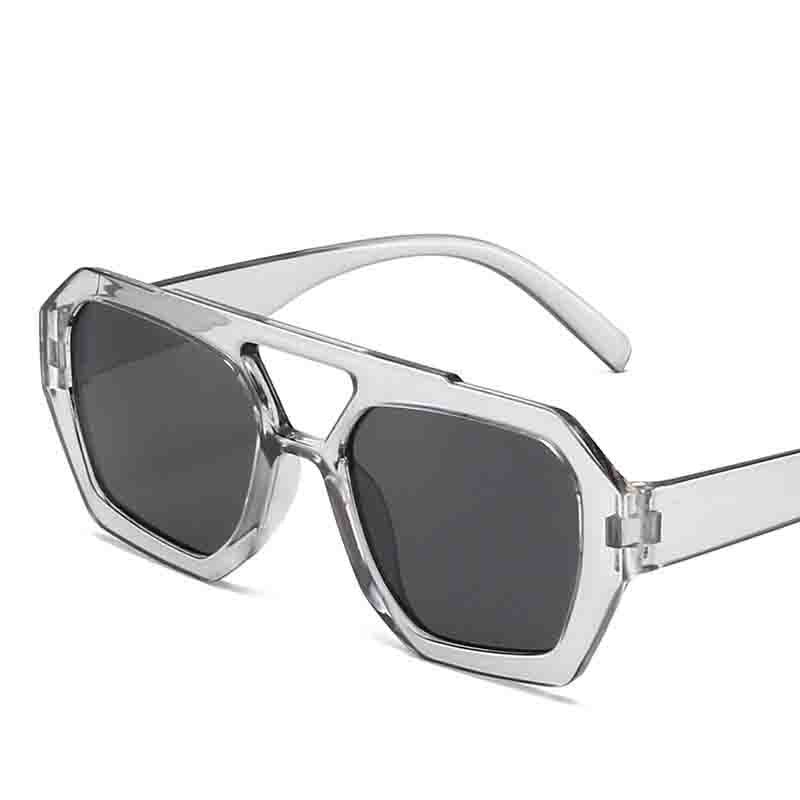 Beaira Fashion Vintage Square Sunglasses Women Men Double Beam Sun Glasses Punk Shades Luxury Brand Designer UV400 Goggles