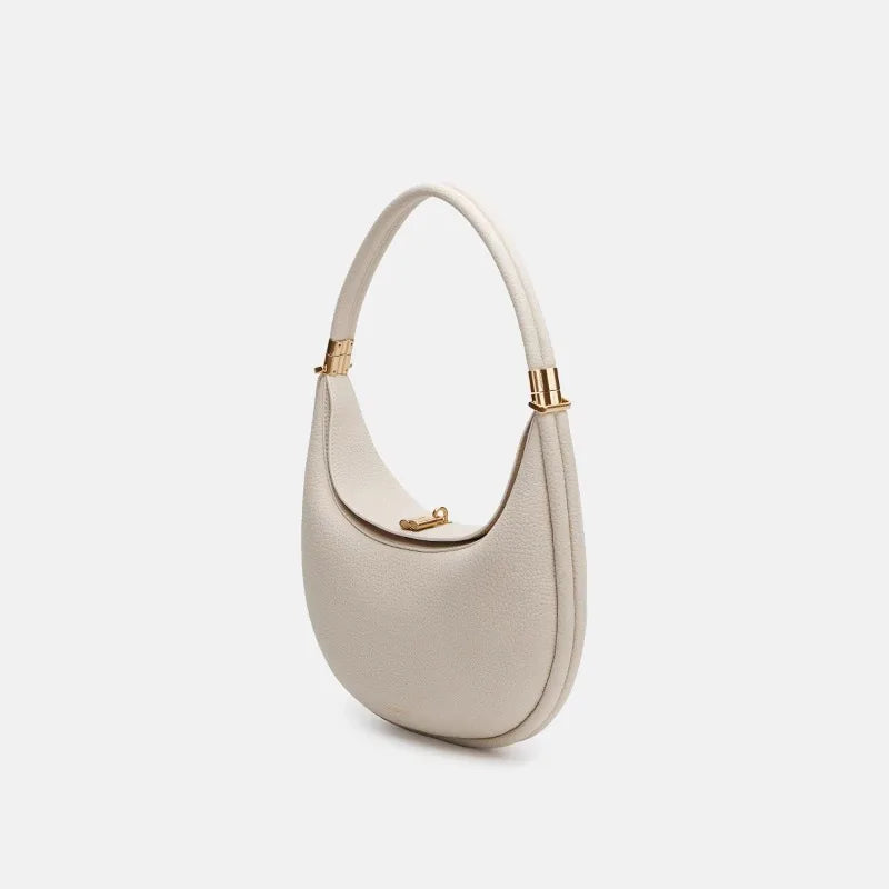 Beaira Luxury Crescent Moon Crossbody Underarm Shoulder Bag Simple Versatile Brand Design Handbag Ladies Commute Leather Hand Bags