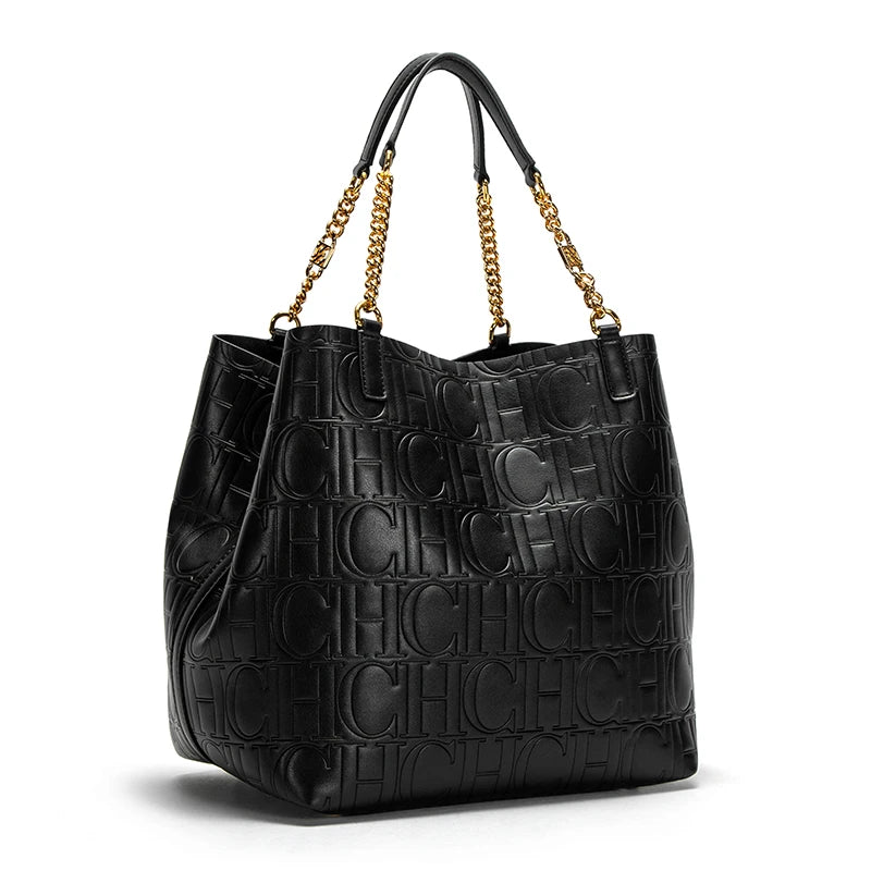 Beaira Superior Sense of Solid Colour Simple Style Daily Commuting Fashion Style Ladies Versatile Ladies Large Capacity Tote Bag