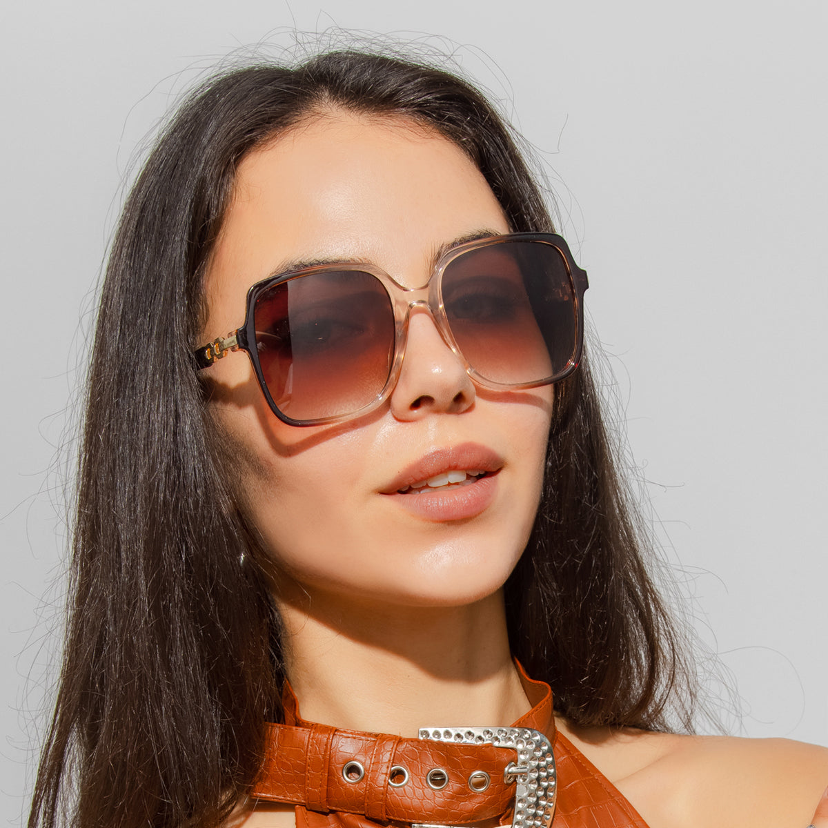 Beaira Fashion Square Trendy Cycling Sunglasses Women Big Frame Colorful Sun Glasses Female Gradient Outdoor Shades Ladies Eyewear