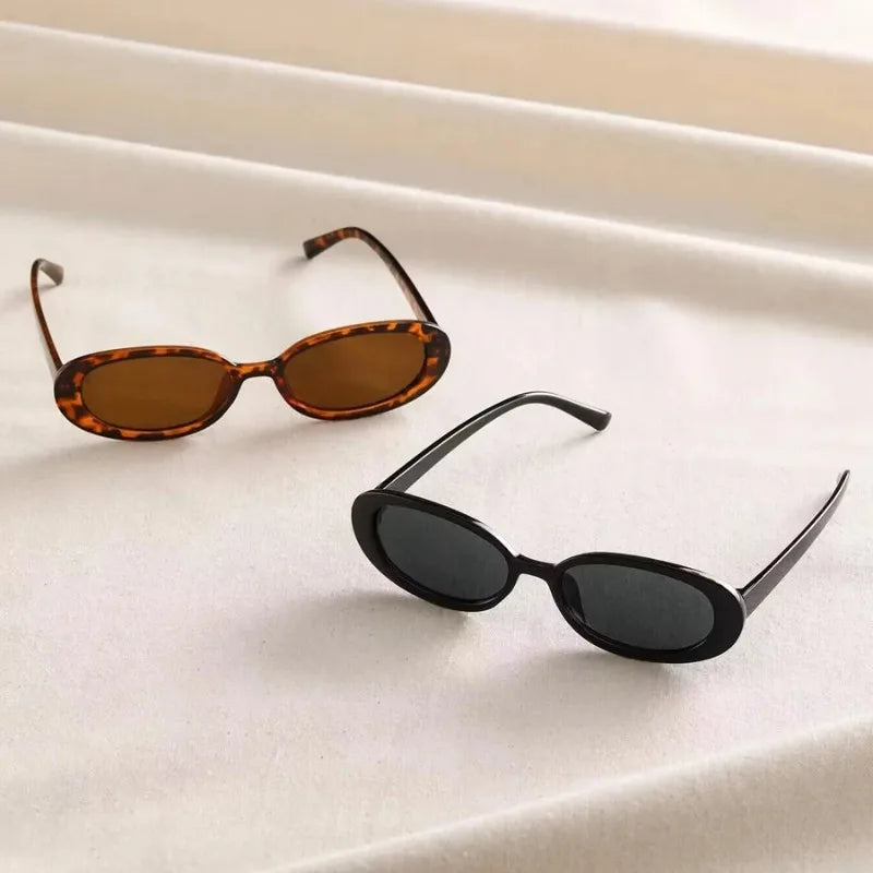 Beaira Vintage Oval Sunglasses Women Luxury Brand Designer Small Oval Sun Glasses Retro Black Red Glasses ladies Goggle UV400 Eyewear