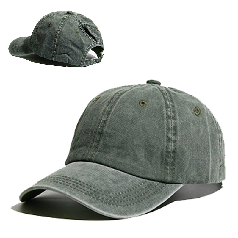 Beaira High Ponytail Baseball Cap for Women Spring Summer Sun Hat Running Snapback Hat Messy High Bun Women's Caps Female