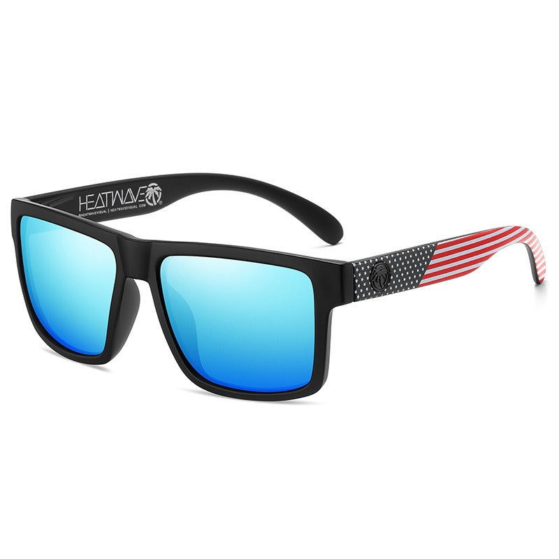 Beaira Square men's polarized thermal wave sunglasses outdoor lifestyle coating HW07 sunglasses UV400 glasses