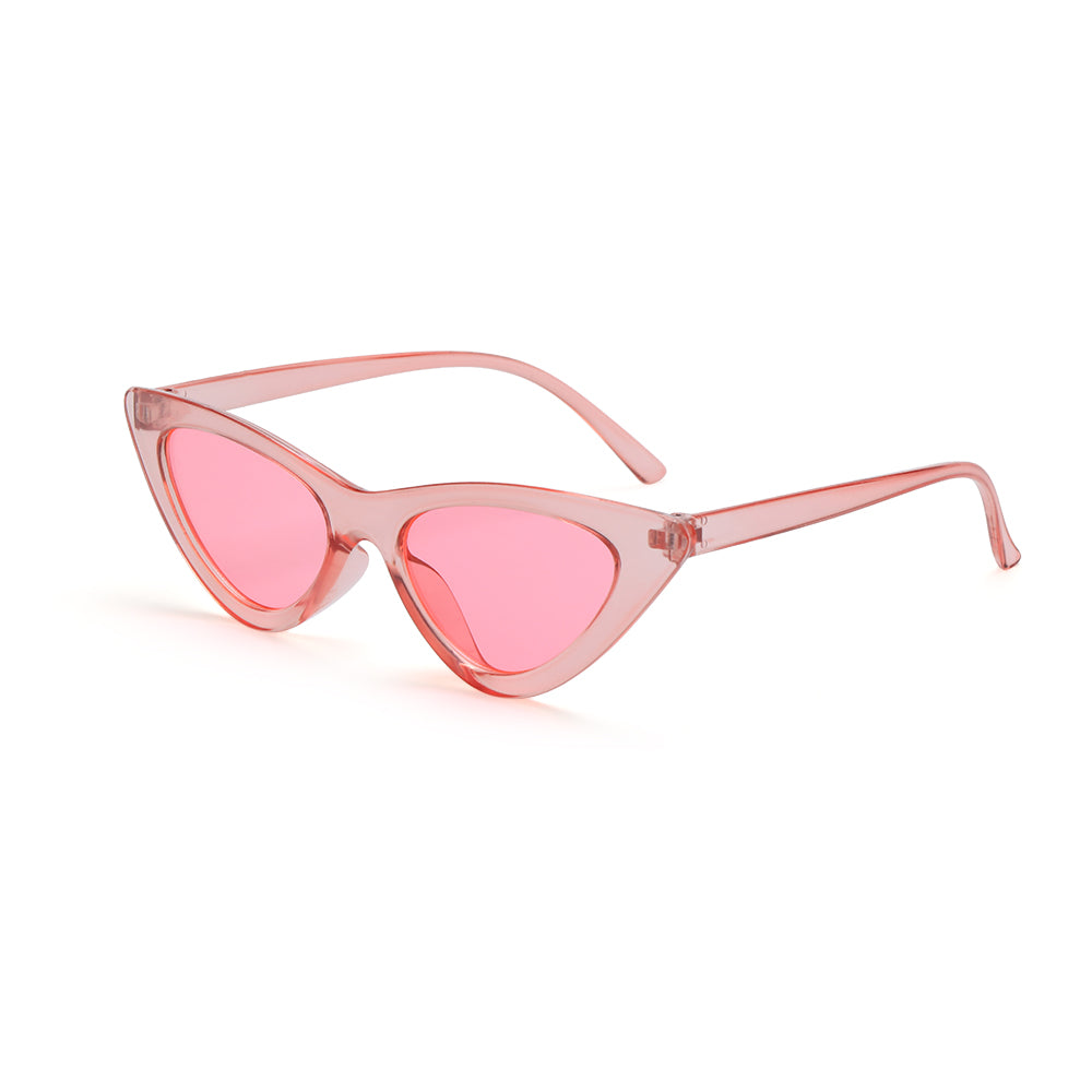 Beaira New Small Cat Eye Sunglasses Women Men Trendy Vintage Shades Eyewear Fashion Driving Cycling Sunglasses Half-frame Sun Glasses