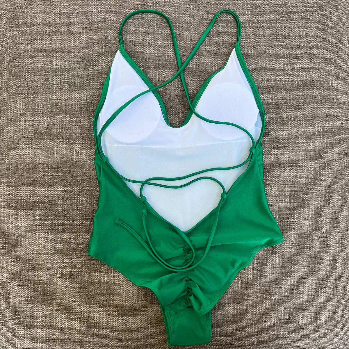 Beaira Sexy Padded One Piece Swimsuit Women Swimwear Solid Bathing Suit Monokini Swimming Suit Summer Beachwear maillot de bain femme
