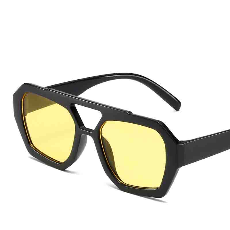 Beaira Fashion Vintage Square Sunglasses Women Men Double Beam Sun Glasses Punk Shades Luxury Brand Designer UV400 Goggles