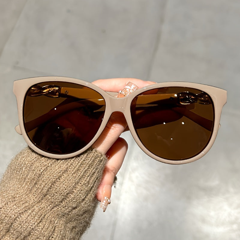 Beaira Women's Cat Eye Sunglasses Retro Butterfly Sunglasses Women's Fashion Mountaineering Sunglasses