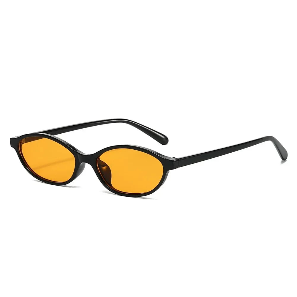 Beaira Sexy Small Oval Women's Sunglasses New Fashion Black Brown Sun Glasses Ladies Shades Trends Summer Unique Eyewear Men