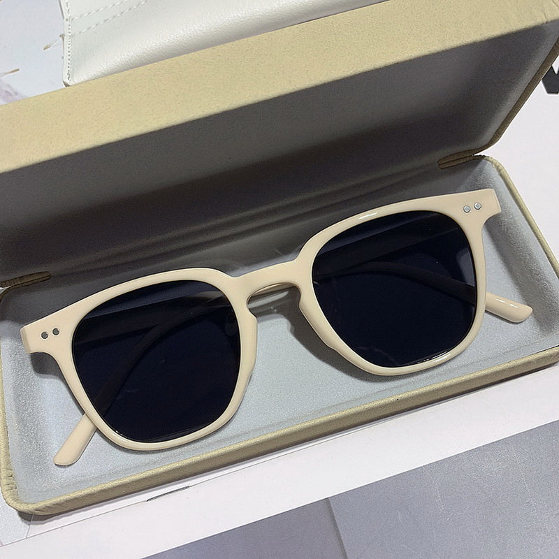 Beaira Yellow Black Shades Vintage Square Cycling Sunglasses Women Oversized Sun Glasses Fashion Uv400 Eyewear Goggles Without Case