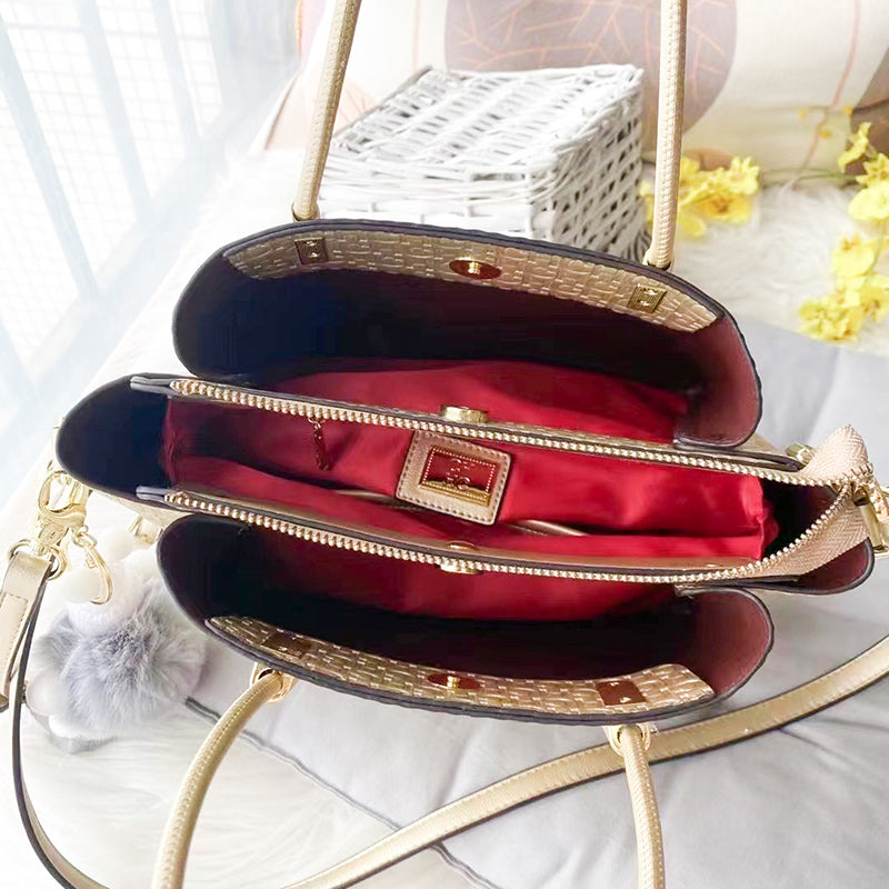 Beaira Letters Design Temperament Women's Bag Fashion Design Sense Hundred Brand Women's Bag Shopping Handbag Elegant Crossbody