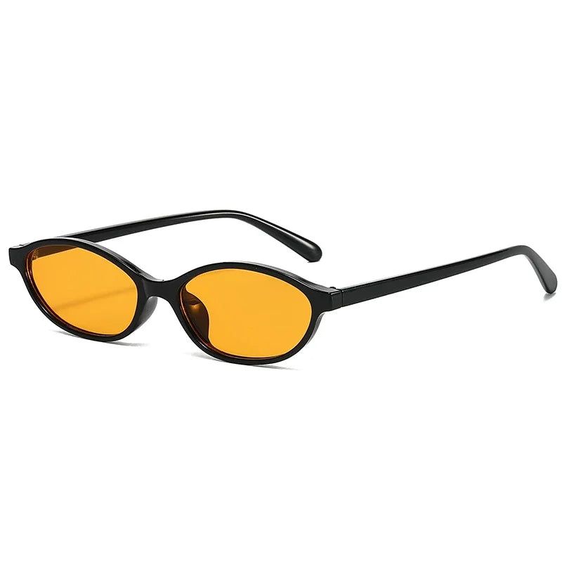Beaira Sexy Small Oval Women's Sunglasses New Fashion Black Brown Sun Glasses Ladies Shades Trends Summer Unique Eyewear Men
