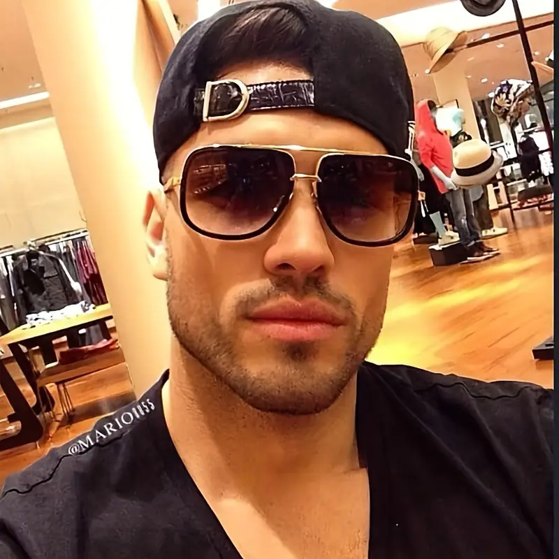 Beaira New Fashion Big Frame Sunglasses Men Square Metal Sun Glasses Women Retro Sun Glasses Vintage High Quality Gafas Oculos De Sol