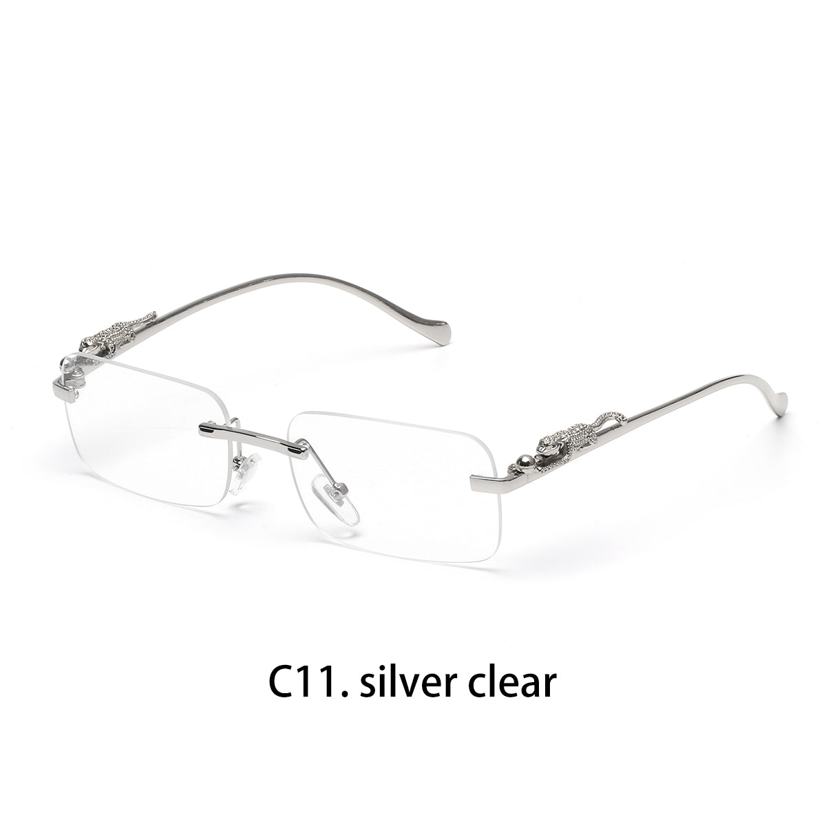 Beaira Ruiao rimless sunglasses UV400 fashion square metal glasses for men women designer man's brand sun glasses shades for outdoor