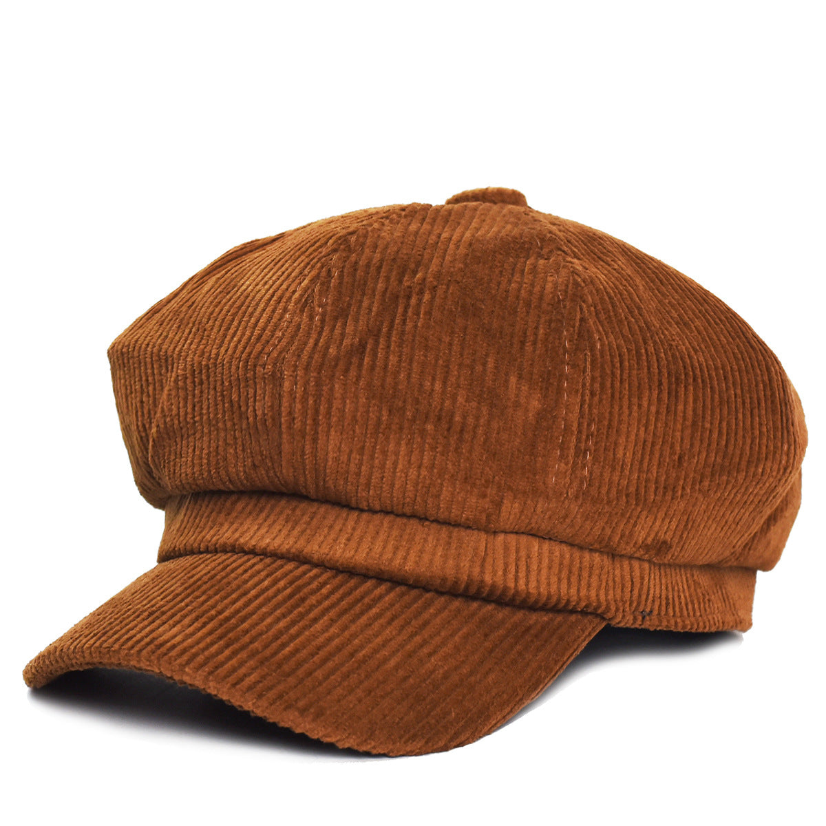 Beaira Women Vintage Newsboy Cabbie Peaked Beret Cap Warm Baker Boy Visor Hat Flat Cap