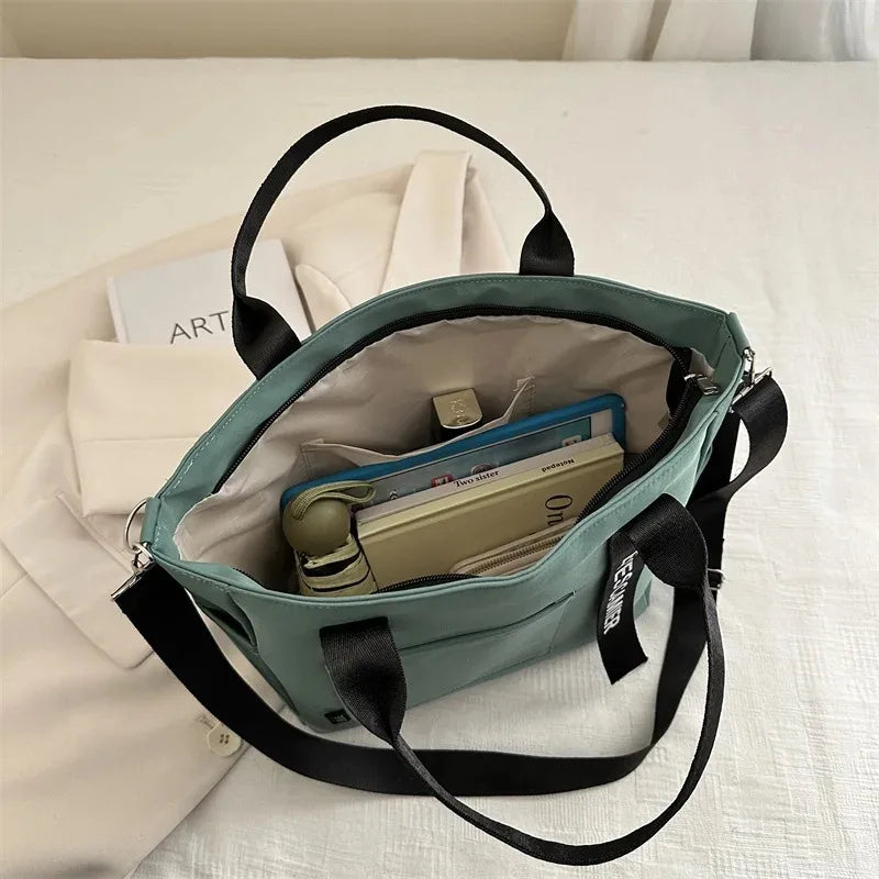 Beaira Multi Functional Shoulder Bag, Backpack, Crossbody Bag, Large Capacity Oxford Waterproof Shoulder Bag Tote Bags for Women