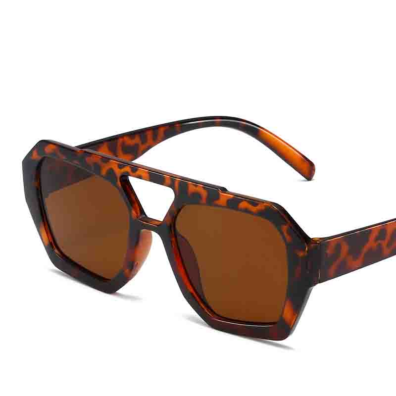 Beaira Fashion Vintage Square Sunglasses Women Men Double Beam Sun Glasses Punk Shades Luxury Brand Designer UV400 Goggles