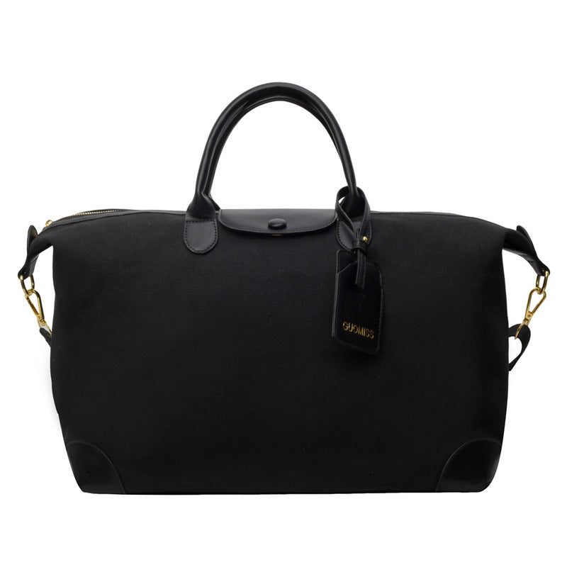 Beaira Short Trip Business Travel Bag, Large Capacity Custom Embroidery Commuting Crossbody Bag, High-Quality Handbag For Maternity Use