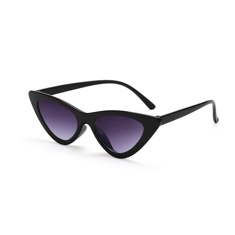 Beaira New Small Cat Eye Sunglasses Women Men Trendy Vintage Shades Eyewear Fashion Driving Cycling Sunglasses Half-frame Sun Glasses