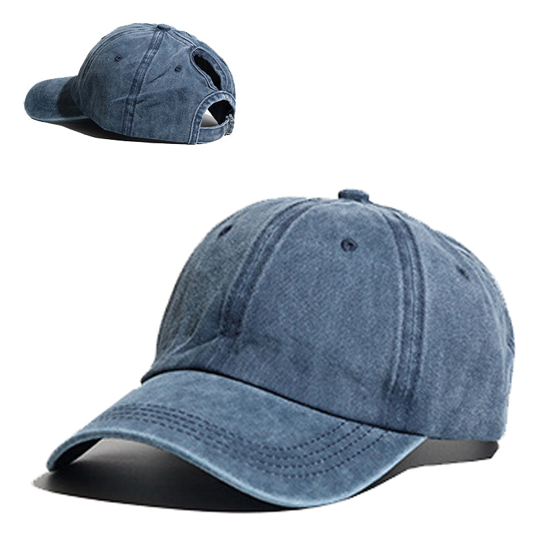 Beaira High Ponytail Baseball Cap for Women Spring Summer Sun Hat Running Snapback Hat Messy High Bun Women's Caps Female