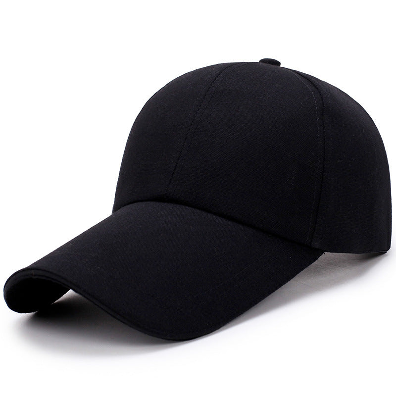 Beaira Fashion Long-brimmed Baseball Cap For Men Outdoor Sunshade Sun Hat Sports Running Peaked Caps Sun Visor Sunscreen Casquette