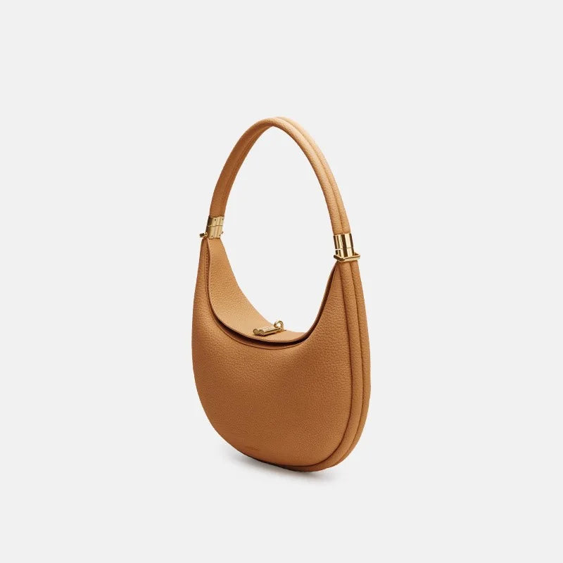 Beaira Luxury Crescent Moon Crossbody Underarm Shoulder Bag Simple Versatile Brand Design Handbag Ladies Commute Leather Hand Bags