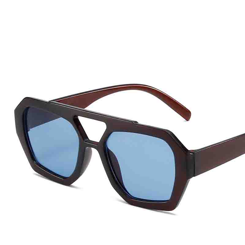 Beaira Fashion Vintage Square Sunglasses Women Men Double Beam Sun Glasses Punk Shades Luxury Brand Designer UV400 Goggles