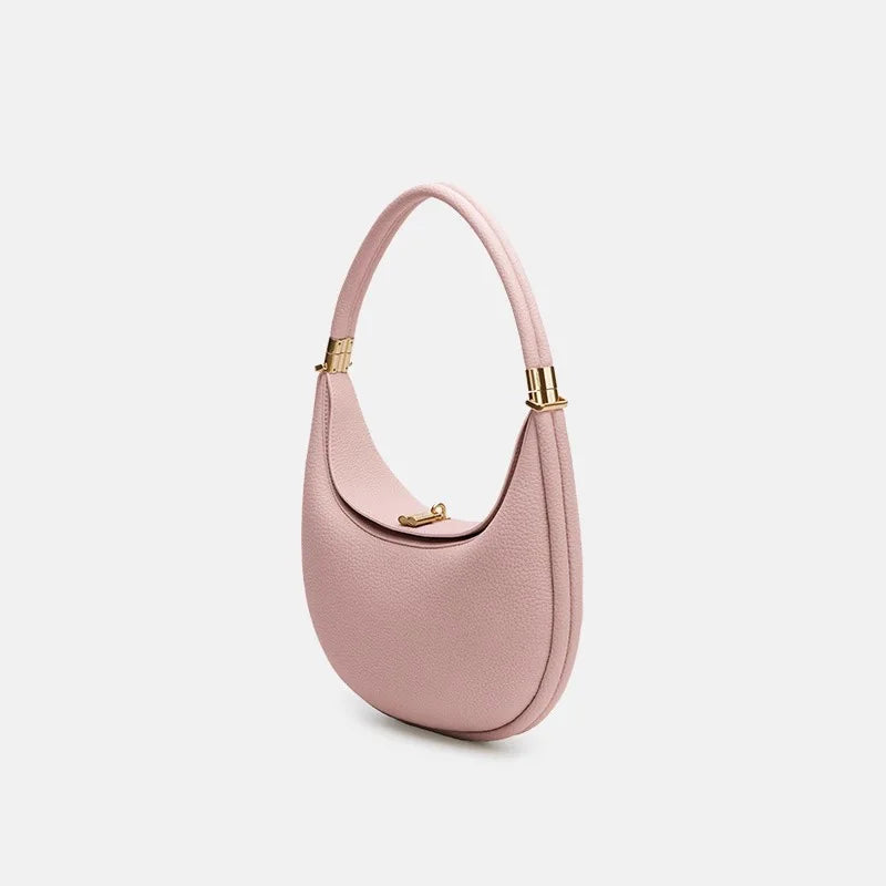 Beaira Luxury Crescent Moon Crossbody Underarm Shoulder Bag Simple Versatile Brand Design Handbag Ladies Commute Leather Hand Bags