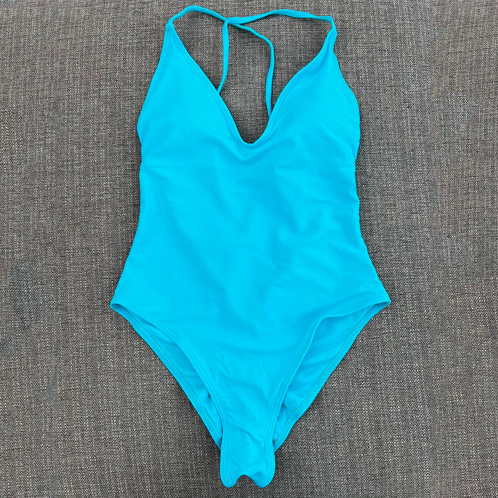 Beaira Solid One Piece Swimsuit Women Swimwear 2025 New Bikini Sexy Bodysuit Plus Size Bathing Suit Swimming Suit maillot de bain femme