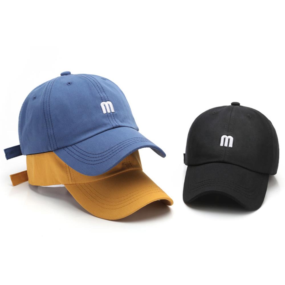 Beaira Fashion washed Cotton Baseball Caps Korean Version Letter Embroidery women Men Hat Spring And Autumn Breathable Sunscreen Cap