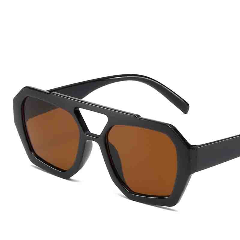 Beaira Fashion Vintage Square Sunglasses Women Men Double Beam Sun Glasses Punk Shades Luxury Brand Designer UV400 Goggles