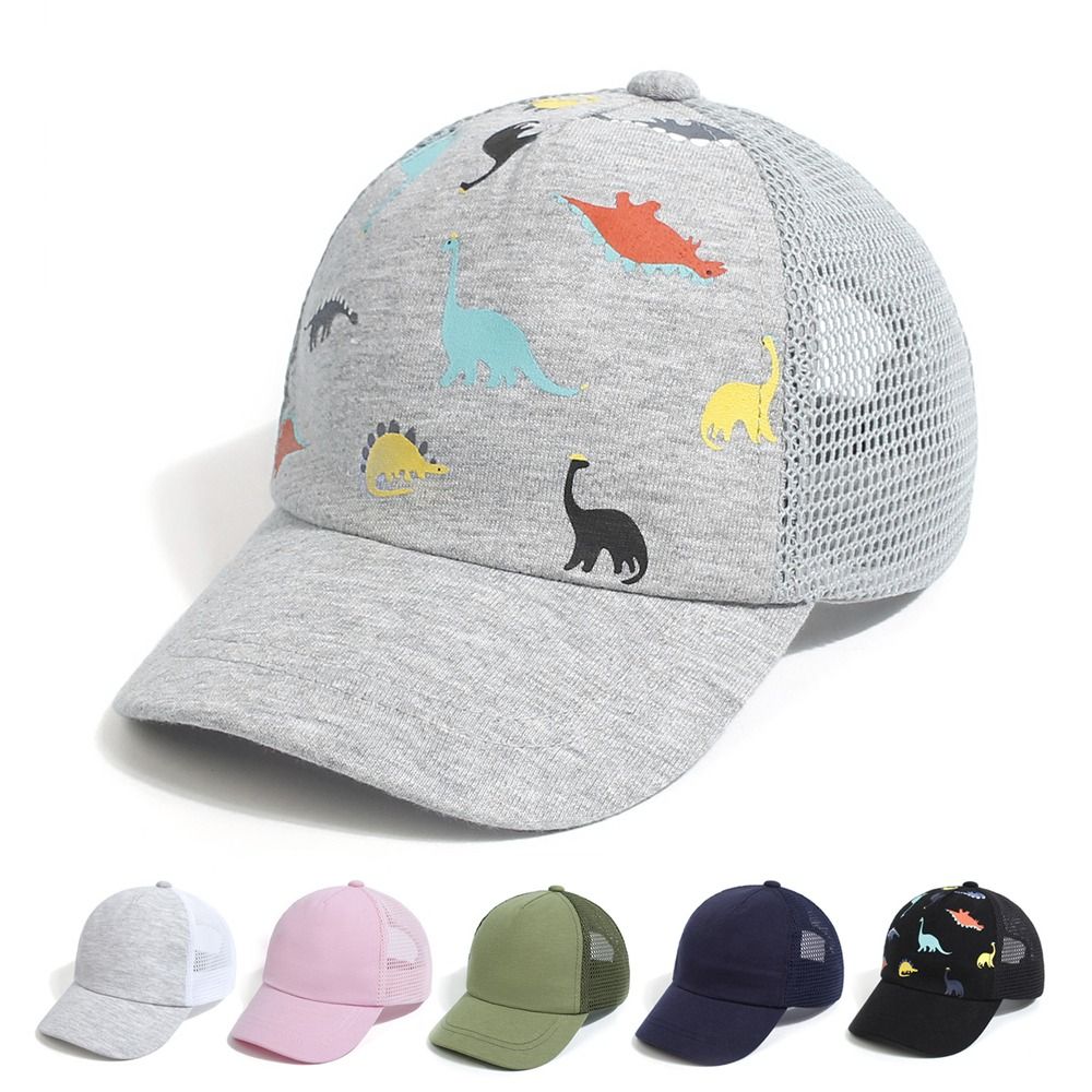 Beaira Printed Dinosaur Kids Sun Hat Toddler Baseball Hat for Baby Boys Girls Cap Age 0-5Y Sun Hat