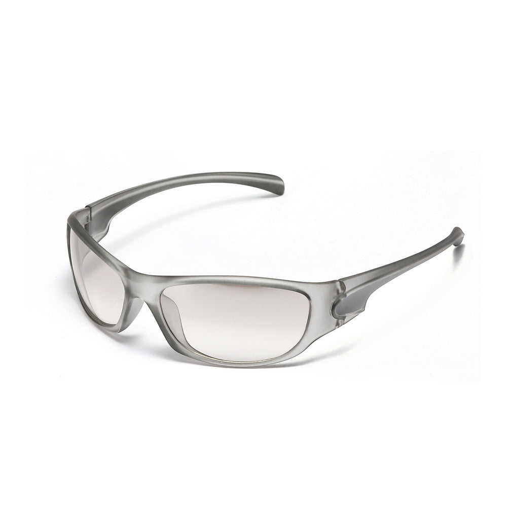 Beaira Y2K Silver Sunglasses Color Hollowed Out Future Sense Of Technology Hot Girls Net Red Sunglasses Women Sunglasses Trendy Men