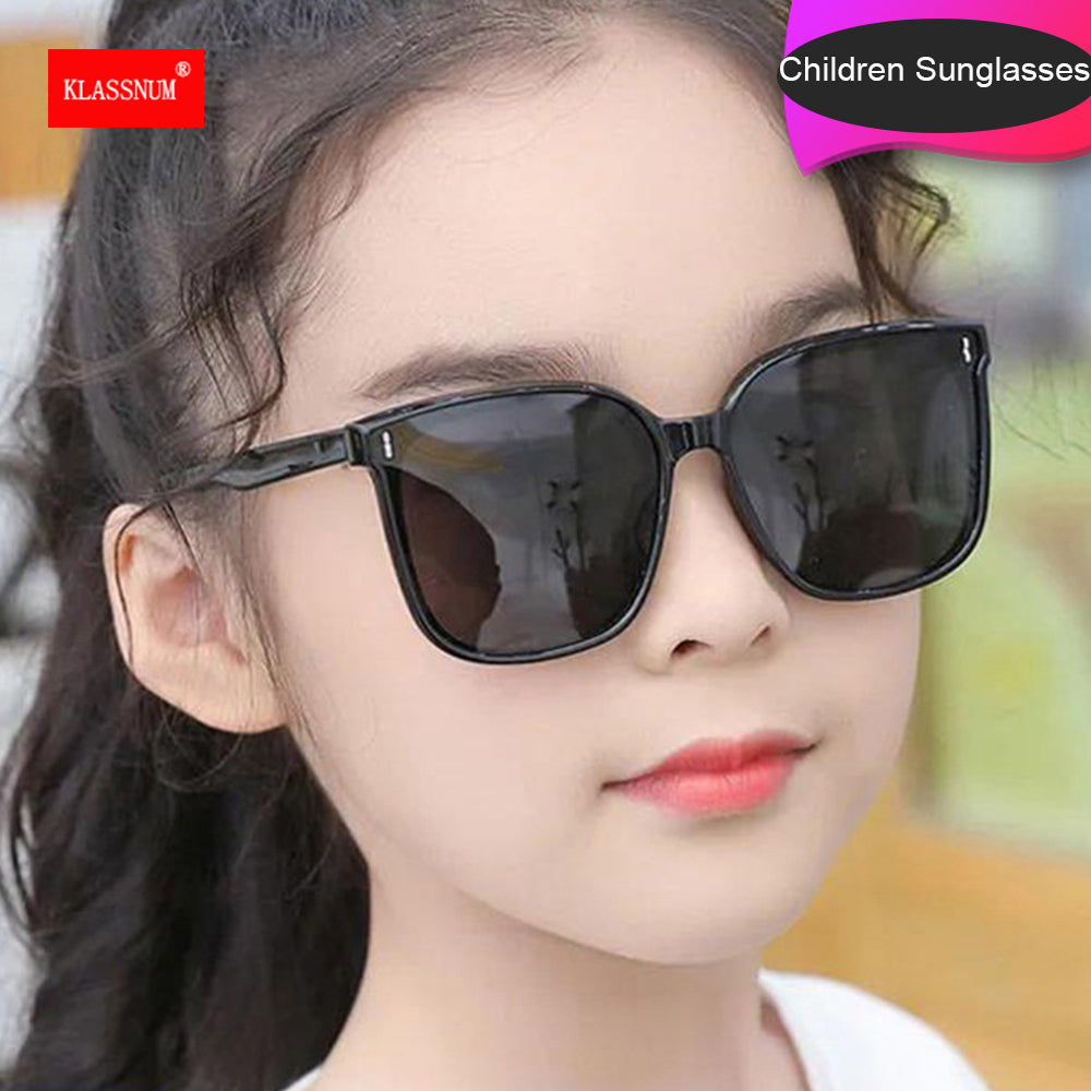 Beaira Boys Sunglasses Children Oversize Sunglasses Girls Sun Glasses Vintage Baby Round Eyeglasses Black Oculos Eyewear UV400