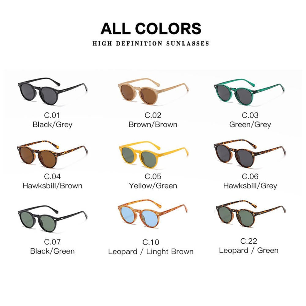 Beaira Polarized Sunglasses Men Women Brand Designer Retro Round Sun Glasses Vintage Male Female Goggles UV400 Oculos Gafas De Sol